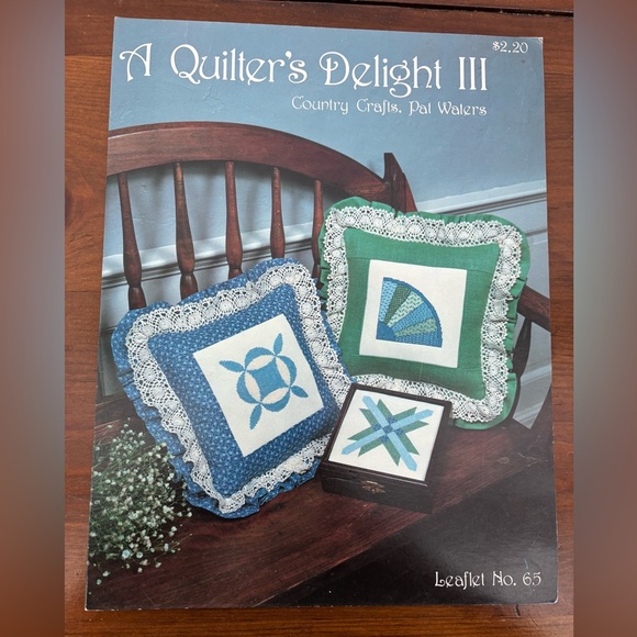 CROSS STITCH QUILT PATTERN BOOKLETS - Picture 6 of 13